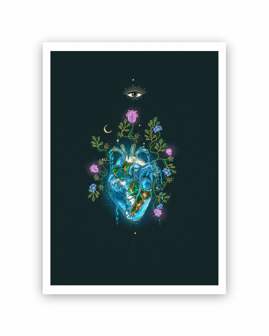 Fine Art Print "Earth Heart"